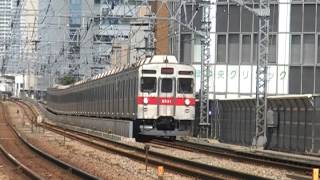 東急8500系8631F　溝の口駅到着