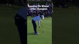 Ruoning Yin - Winner of LPGA Champion - 2023 Dio Implant LA Open - Final Round