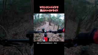 Satoyama trail ride on a mountain bike　#Shorts