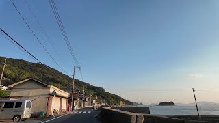 【4K】I walked through the village of Kurahashi Island, Etajima City, Hiroshima, Japan.