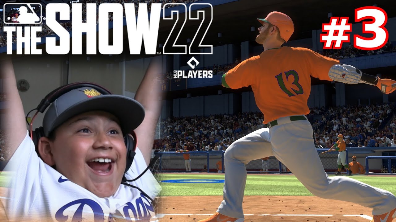 LUMPY BLASTS HIS FIRST HOME RUN IN THE SHOW 22! | MLB The Show 22 ...