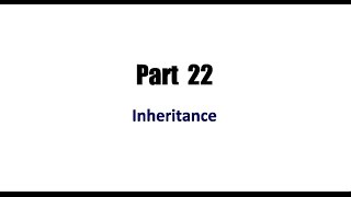 Java Programming Beginner Tutorials Part 22: Inheritance