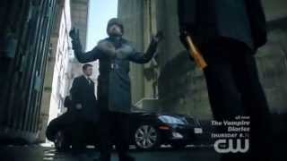 Epic scene Arrow with Russians