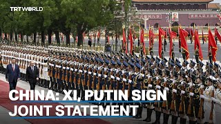 Putin, Xi sign joint statement on deepening strategic partnership