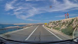 Pag Bridge/Paski Most 340m - 70mai DashCam Pro video test