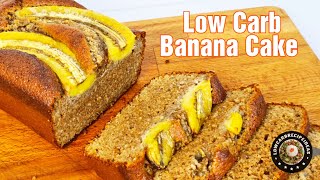 HOW TO MAKE LOW CARB BANANA CAKE - SOFT & MOIST USING GD SUNFLOWER SEEDS WITH OPTION FOR OTHER FLOUR