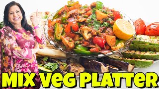 Mera Favorite Style Sabzi ka! Mix Veg Tarkari ya Sabzi aur Grilled Platter - RKK