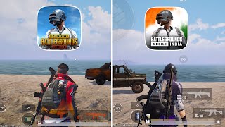 PUBG MOBILE vs BGMI (new) FULL COMPARISON | pubg global vs bgmi india