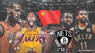 Los Angeles Lakers vs Brooklyn Nets Full Game Extended Highlights 2019 NBA Preseason Oct 12