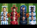 Argentina 🆚 Portugal 🆚 France 🆚 England 🔥 Trio Comparison 🔥