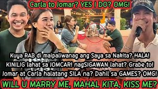 OMG! JomCar Halatang SILA na Dahil sa GAMES? Kuya RAB NAGULAT! YES I DO? SIGAWAN Lahat sa KILIG! WOW