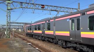 E129系　A2編成　新津発車