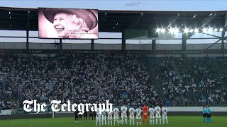Arsenal, Man United and West Ham pay tribute to Queen Elizabeth II in moment of silence