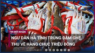 Ngư dân Hà Tĩnh trúng đậm ghẹ, thu về hàng chục triệu đồng | VTC Now