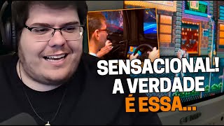 CASIMIRO REAGE: BRKsEDU FAZ TOUR PELA CASA DO VIDEO GAME | Cortes do Casimito