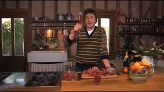 Jamie Oliver's amazing Christmas pomegranate cocktail