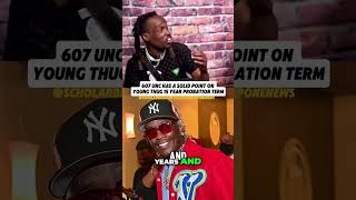 607 UNC talks about ysl young thug and said he a snitch #paranormal #court #rap