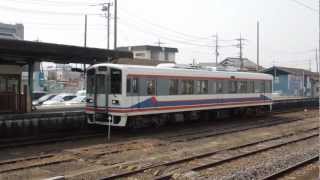 関東鉄道常総線キハ2400形 下館駅到着 Kanto Railway 2400 series DMU