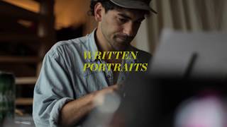 Adrián Dozetas Written Portraits / EscritoRetratos Session 2020