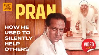 PRAN Rare Interview - How PRAN used to help others - Rare Bollywood Interviews Bollywood Old Videos