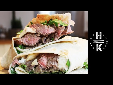 The Best Steak Wrap - Clean Eating The Best Steak Wrap - Clean Eating