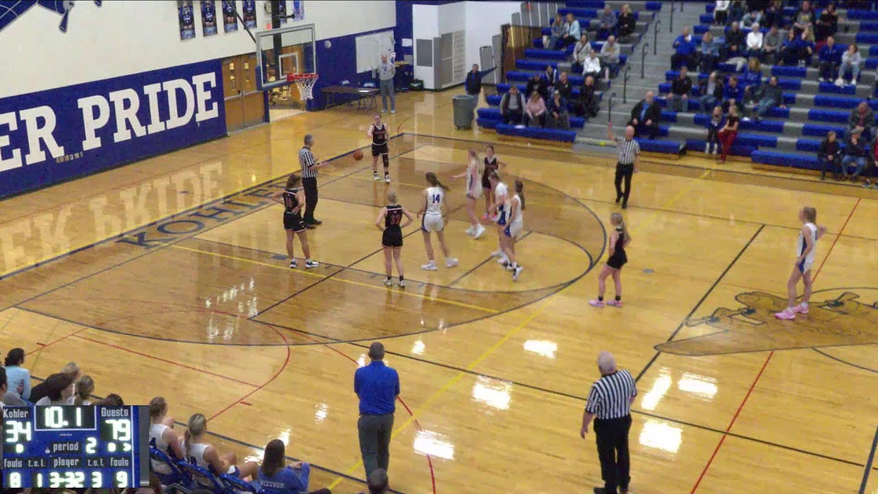 Varsity Kohler High School Vs Oostburg - YouTube