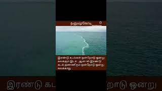 இரண்டு கடல்கள் ஒன்றோடு ஒன்று கலக்கும் இடம் ஆனால் இரண்டு கடல் தண்ணீரும் ஒன்றோடு ஒன்று கலக்காது