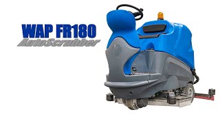 รถขัดพื้นอัตโนมัติ WAP FR180  Autoscrubber ขนาดใหญ่