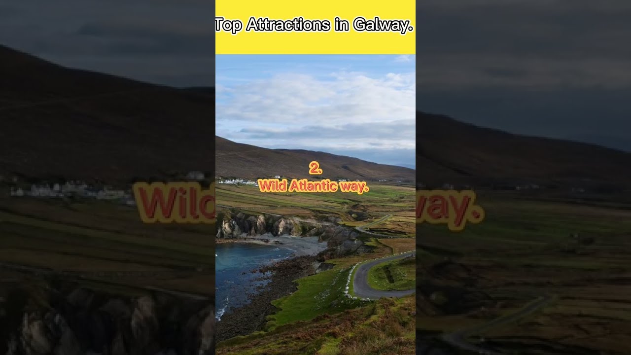 Top 5 attractions in Galway, Ireland.#The most beautiful places in Galway Ireland#shorts#subscribe.