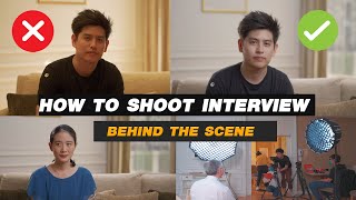 How to Shoot Interview Basic ถ่ายสัมภาษณ์ยังไงดี? สำหรับมือใหม่ | เลือกเลนส์ | จัดไฟ | มุมกล้อง