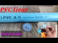 How to make a gear from PVC pipe.#diy #rc