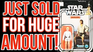 Rare Luke Skywalker Figures Sales BIG!