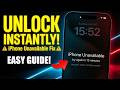 How to unlock iPhone/iPad Without a Passcode using Dr.Fone Screen Unlock