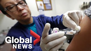 Coronavirus: Canadians urged to get flu shot to ease burden on hospitals