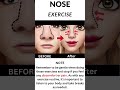 nose exercise youtubeshort ytshorts exercise