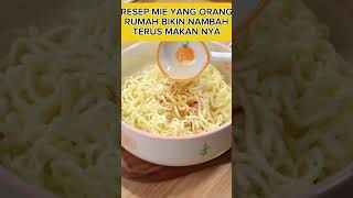 RESEP MIE YANG BIKIN ORANG RUMAH MAKAN BANYAK #mie #cookingshorts #food #receipe #resep #masak #fyp