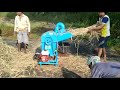 paddy thresher with petrol engine , electric motor, vis-saamy brand