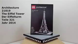 Lego Architecture 21019 The Eiffel Tower   Der Eiffelturm