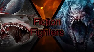 Fiction fighters sharktopus vs dinoshark: rated pg 13