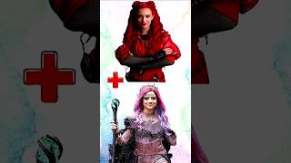 DESCENDANTS Rise the Red+ Audrey =? #shorts#mixing#ai #descendants#red#audrey