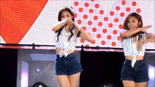 150727 울산 썸머 페스티벌 에이핑크 mr. chu 나은 focus ♡ 쇼 음악중심