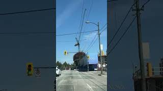 Driving Through Vancouver