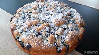 Blaubeerkuchen mit Schokostückchen- einfach \u0026 lecker| Perfekter Sommerkuchen