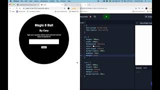 AP CSP: Magic 8-Ball