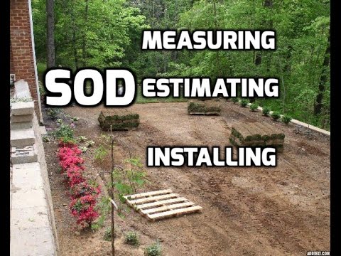 How to Measure Estimate and Install Sod and Turf How to Measure Estimate and Install Sod and Turf