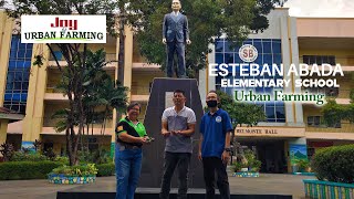 Ang Esteban Abada Elementary School Urban Farming - JOUF