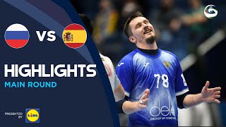 Russia vs Spain | Highlights | Main Round | Men's EHF EURO 2022