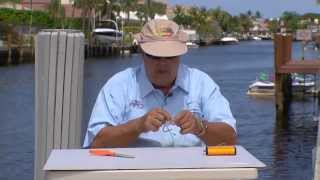 Snelling a hook - IGFA Video Tutorial