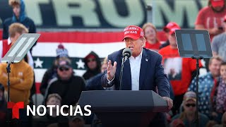 Trump vuelve a denigrar a los inmigrantes en Ohio y alimenta la polémica | Noticias Telemundo
