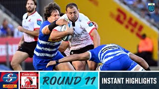 DHL Stormers v Emirates Lions | Instant Highlights | Round 11 | URC 2022/23